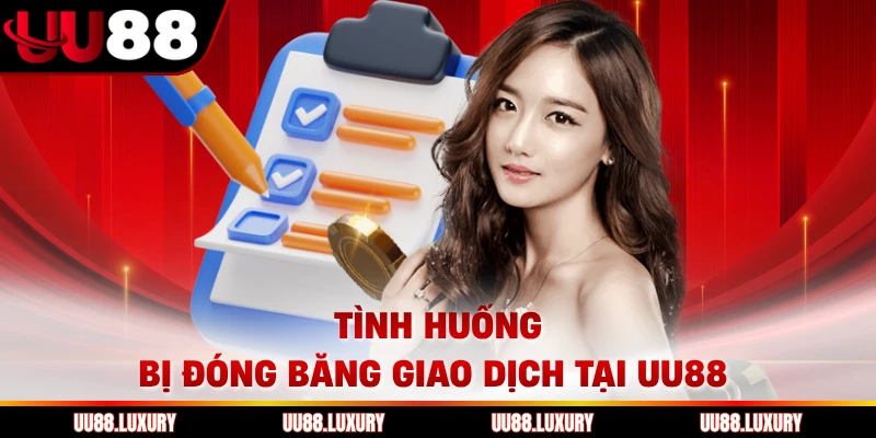 Tình huống bị đóng băng giao dịch tại UU88 